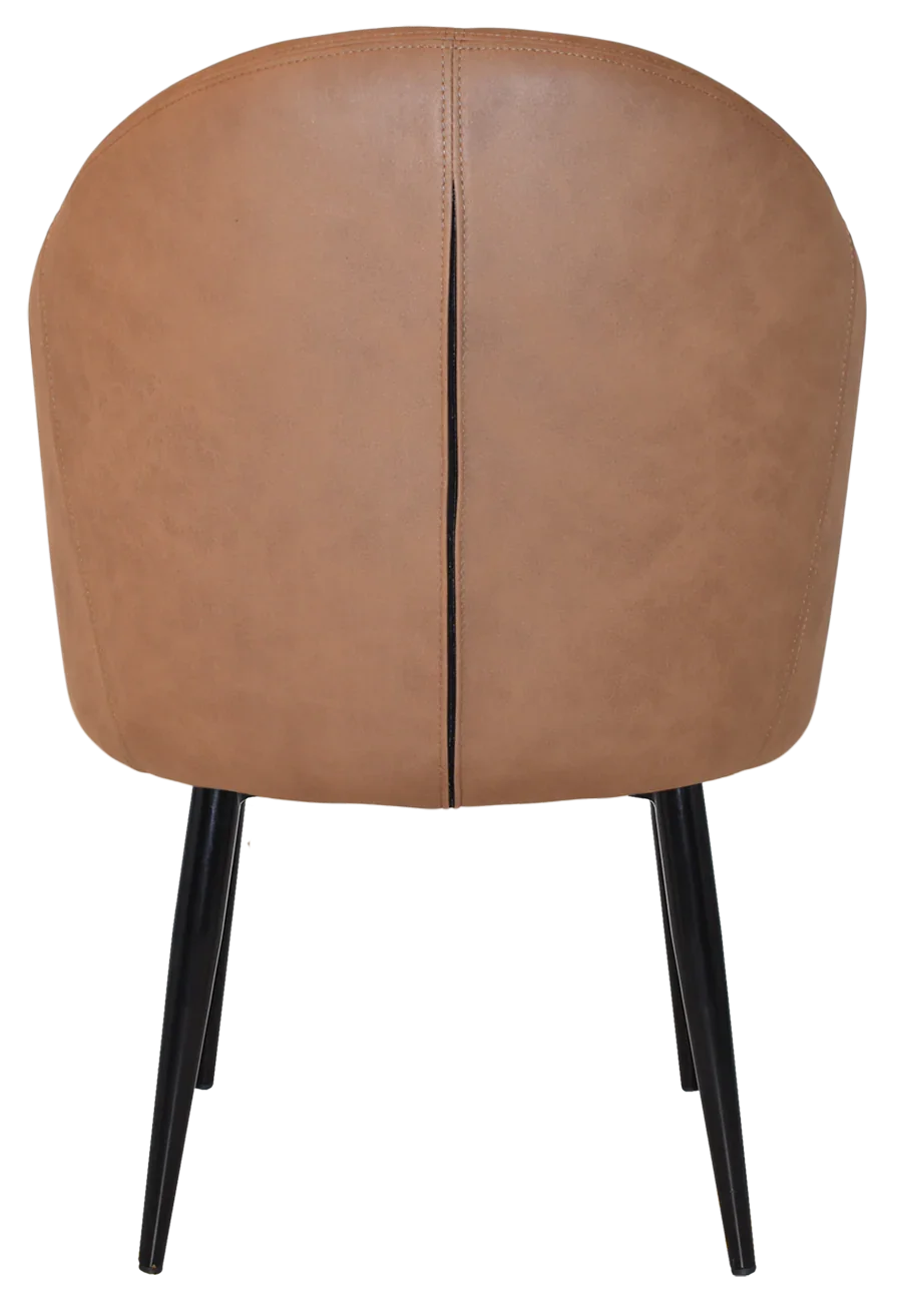 EZ ARM CHAIR HUGO METAL BLACK