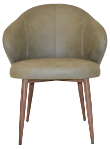 EZ ARM CHAIR HUGO METAL LIGHT WALNUT thumbnail 9