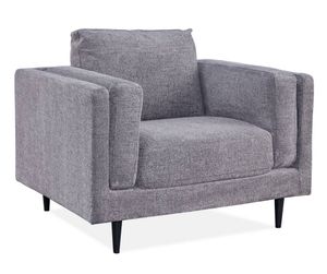 VI Almada Fabric Upholstered Heavy Weight Armchair thumbnail 2