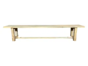 MF Leon Recycled Timber Dining Bench thumbnail 4