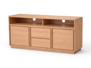 MD Moni Solid Timber 2 Door 2 Drawer TV Unit thumbnail 1
