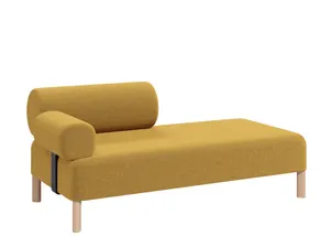 DD Cailloux 2 Seater Fabric Breakout Sofa with 1 Backrest & 1 Armrest thumbnail 4