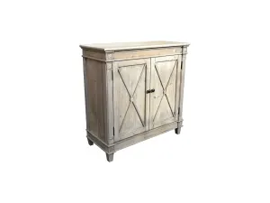 MF Provins Recycled Timber 2 Door Cabinet thumbnail 1