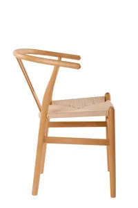 VI Freya Wishbone Timber Frame Dining Chair thumbnail 8
