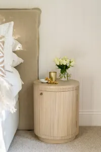 CR Kraton 1 Door Round Bedside Table thumbnail 5