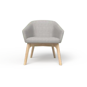 OL Mesa Fabric Upholstered Breakout Armchair thumbnail 2