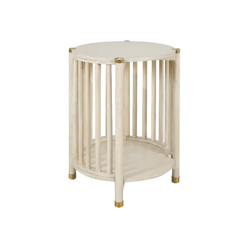 CR Arlo Solid Timber Round Side Table