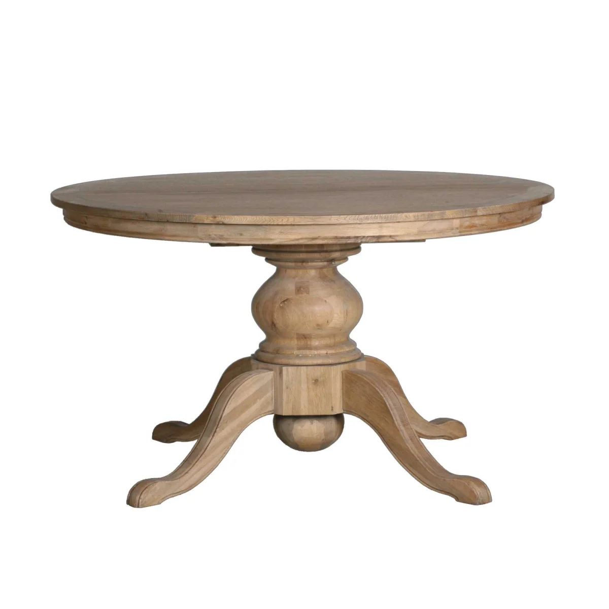 SH Savannah Solid Timber Pedestal Leg Round Dining Table