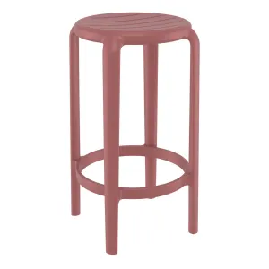 FL Tom Hospitality Outdoor Stackable Kitchen Stool thumbnail 2