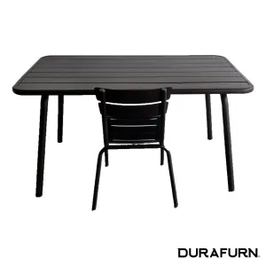 FL Lisbon Hospitality Rectangular Dining Table thumbnail 5