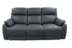 VI Aspect 3 Seater Electric Leather Recliner Lounge thumbnail 1