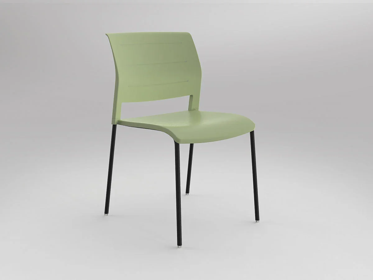 OL Game 4 Metal Legs Stackable Hospitality Chair