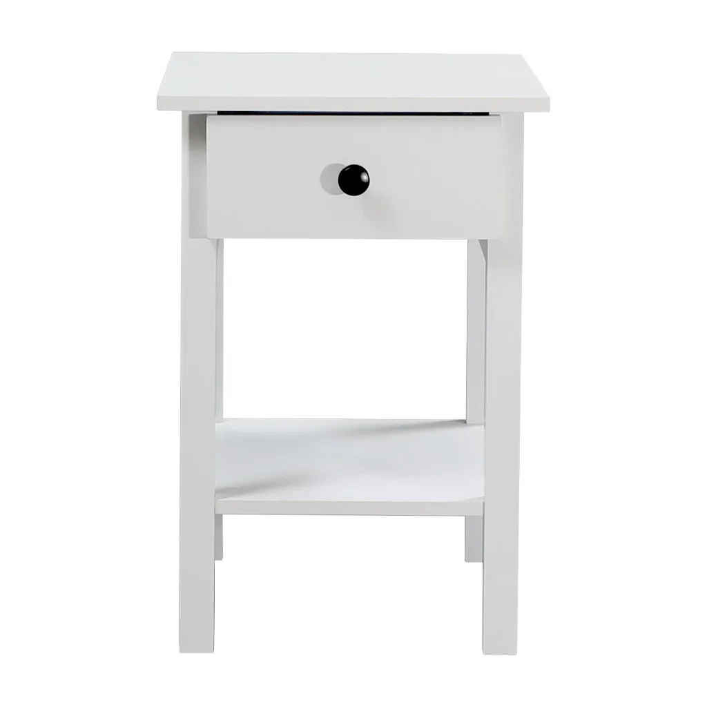 VI Declan 1 Drawer and Shelf Bedside Table