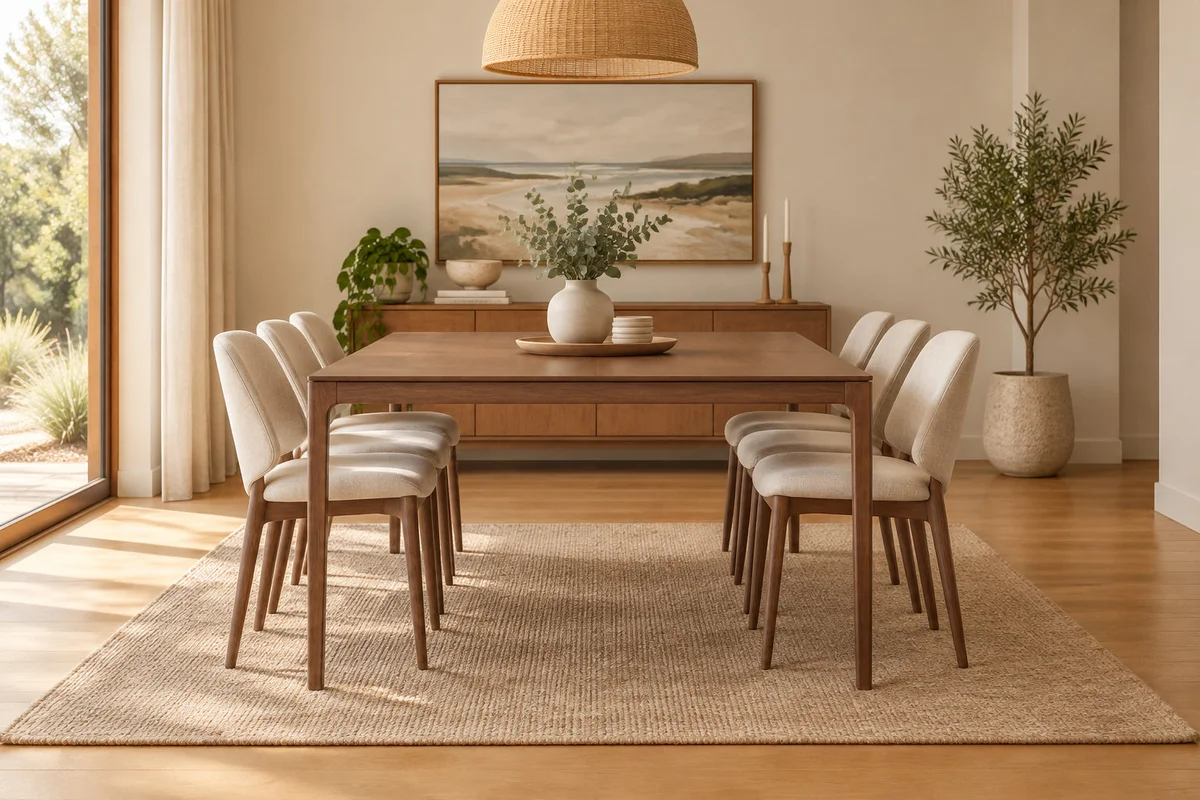 MD Pathway Solid Timber Dining Table
