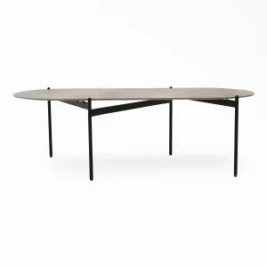 RL Nido Stone Oval Coffee Table thumbnail 2
