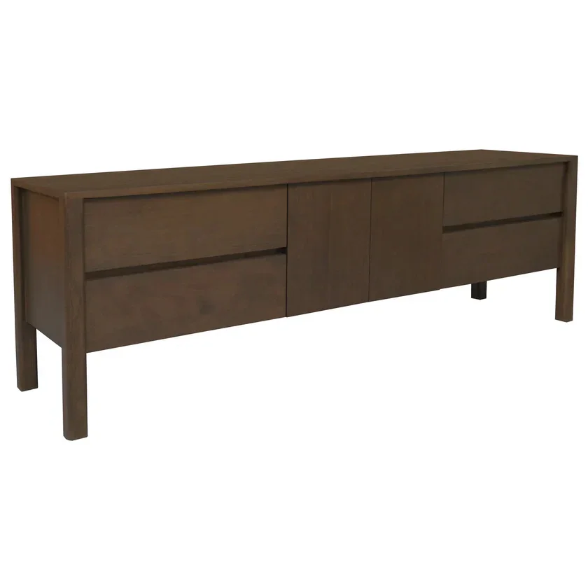 CT Adelle Solid Timber 2 Door 4 Drawer Entertainment Unit