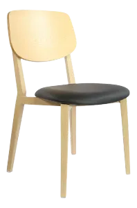FL Atlanta Vinyl Upholstered Seat Hospitality Stackable Dining Chair - Large thumbnail 2