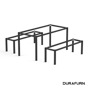 FL Spire Hospitality Square Legs Seat Height Frame thumbnail 6