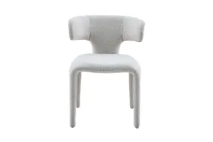 VI Haven Fabric Upholstered Metal Leg Dining Chair thumbnail 2