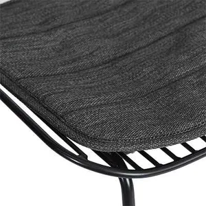 SH Angel Metal Outdoor Stool with Seat Cushion thumbnail 2