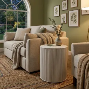 BT Bambu` Inlay Rattan Side Table thumbnail 2