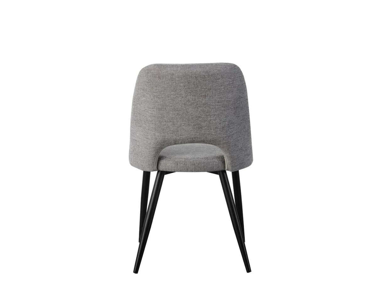 BT Zara Fabric Upholstered Metal Leg Dining Chair