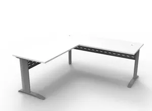 RL Span White Desk and Return thumbnail 5