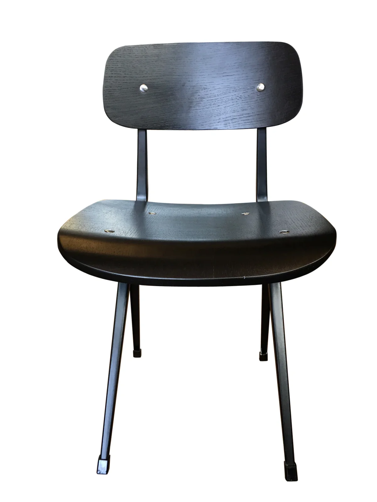 MF Cramer Metal Legs Plywood Seat and Back Dining Chair