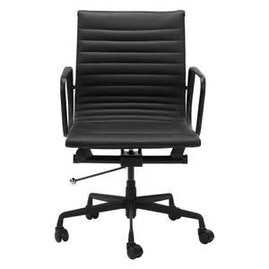 DD Berkeley Boardroom Chair in Black Base & Black Seat thumbnail 3