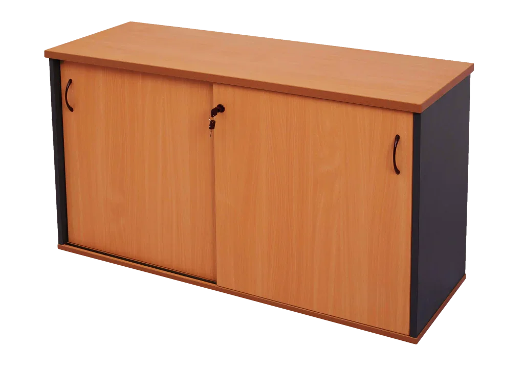 RL Rapid Worker Lockable Sliding Door Credenza