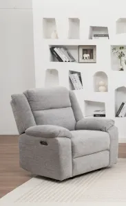 VI Dream Fabric Upholstered Single Seater Electric Recliner Lounge thumbnail 4