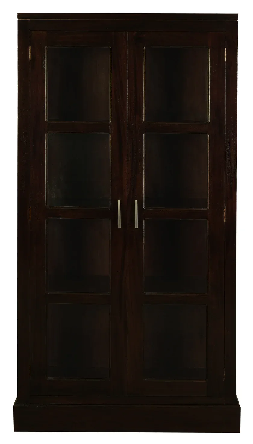 CT Paris Solid Timber 2 Door Display Cabinet