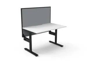 RL Halo Static Single Sided Desk with Aluminium Framed Screen thumbnail 13