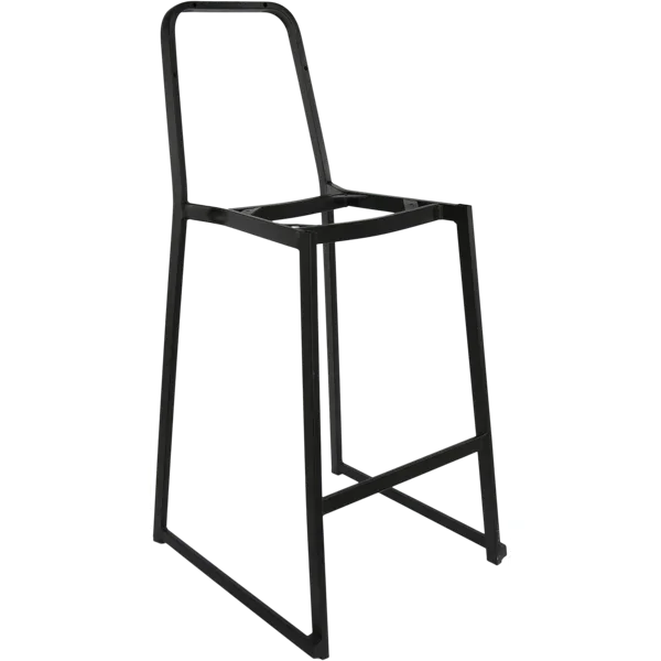 FL Durafurn Denver Barstool - Black Metal Frame