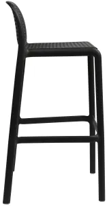 EZ Bora Hospitality Outdoor Stackable Barstool thumbnail 3