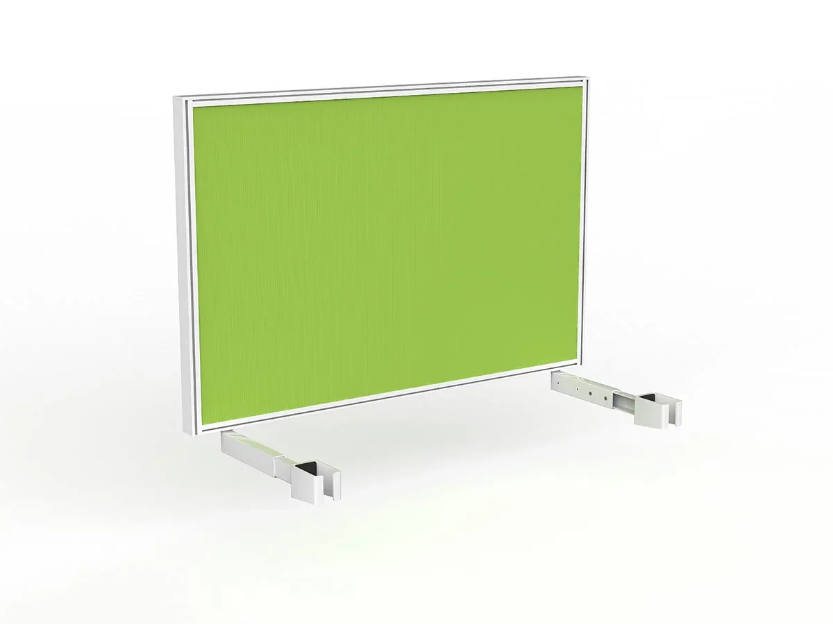 OL Studio Deskmount Screen for Agile Individual Desk – Breath Fabric White Frame thumbnail 9