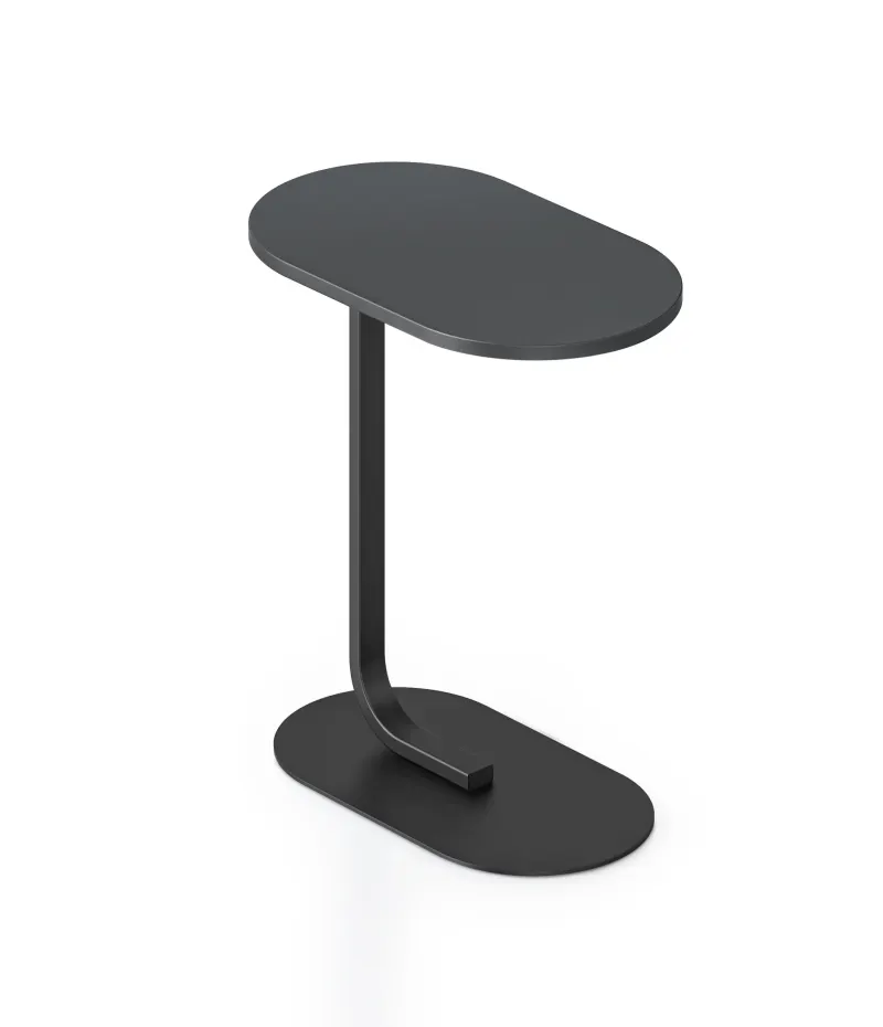 RL Selene Metal Leg Oval Side Table