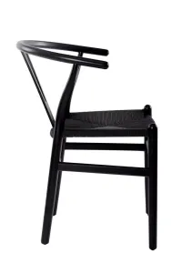 VI Freya Wishbone Timber Frame Dining Chair thumbnail 6