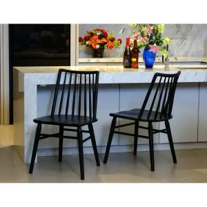 CT Riviera Solid Timber Dining Chair - Set of 2 thumbnail 14