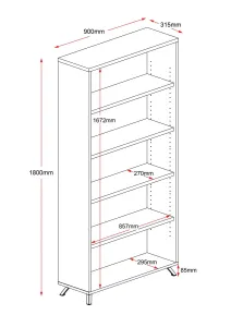 RL Rapid Infinity Bookcase thumbnail 5