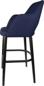 FL Sorbet Fabric Upholstered Timber Legs Hospitality Barstool thumbnail 10