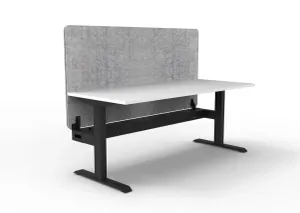 RL Boost Static Single Sided Workstation with Grey Eco Panel Screen thumbnail 8