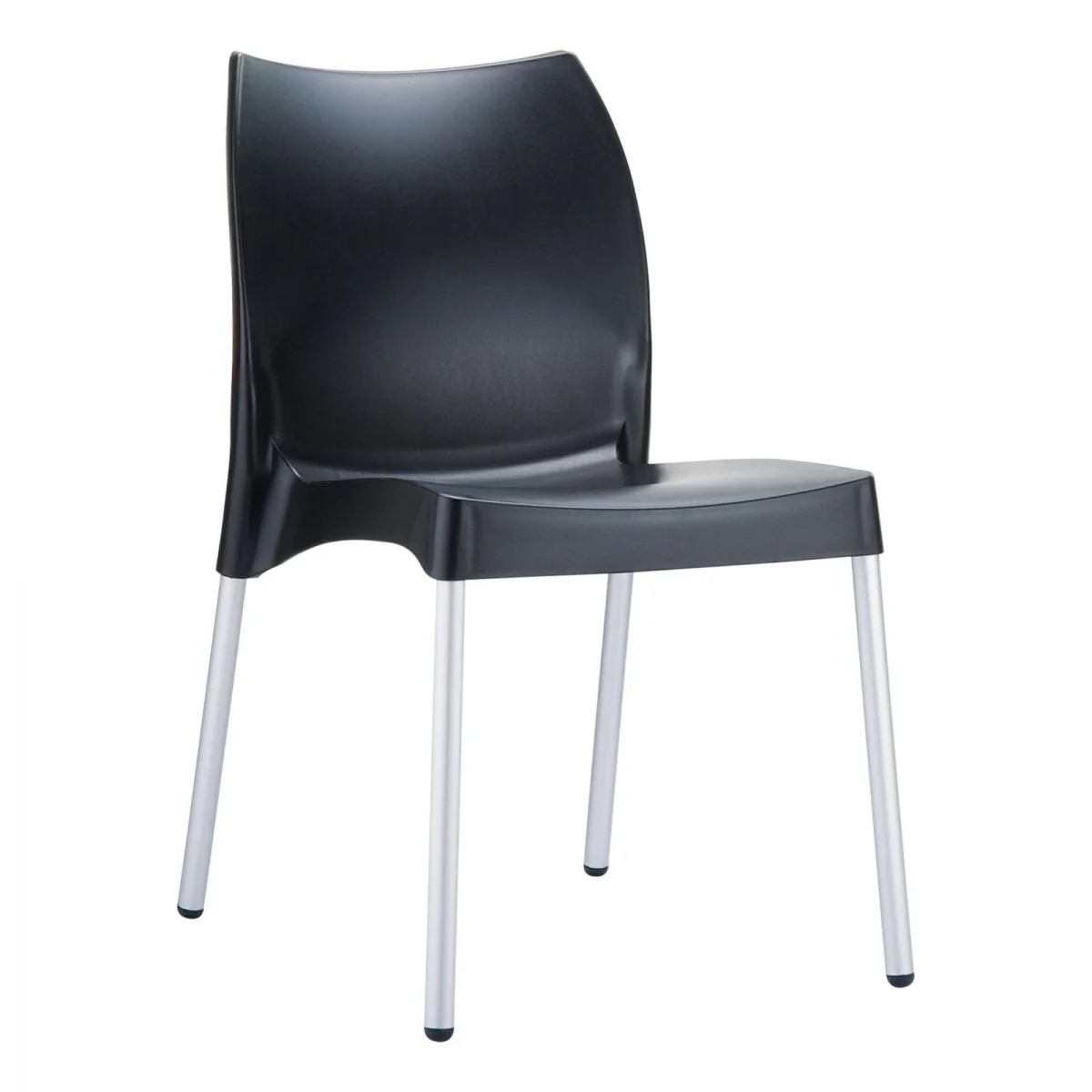FL Vita Hospitality Outdoor Stackable Chair thumbnail 8
