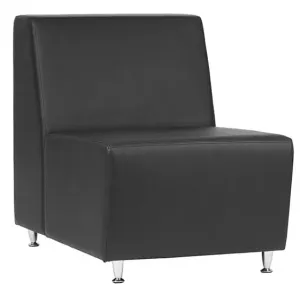 ST Blitz PU Leather Upholstered 1 Seater Breakout Sofa thumbnail 1