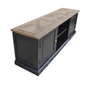 VI Velino Solid Timber 2 Door 2 Niches TV Unit thumbnail 3