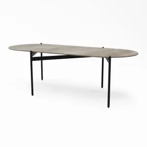RL Nido Stone Oval Coffee Table thumbnail 1