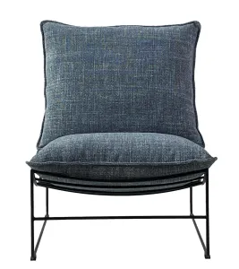 CR Drew Fabric Upholstered Metal Leg Accent Chair thumbnail 4