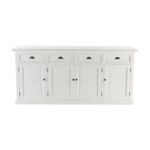 NS Halifax Solid Timber 4 Door 4 Drawer Buffet thumbnail 1
