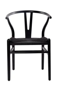 VI Freya Wishbone Timber Frame Dining Chair thumbnail 1