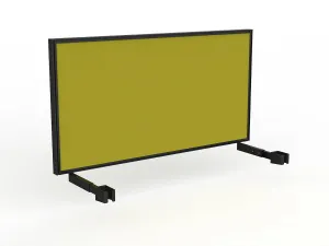 OL Studio Deskmount Screen for Agile Individual Desk – Splice Fabric Black Frame thumbnail 15